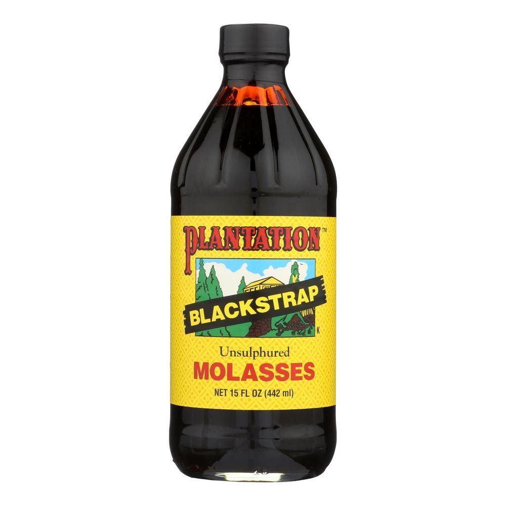 Plantation Blackstrap Unsulphured Molasses Syrup, 15 Fluid Ounce -- 12 Per Case