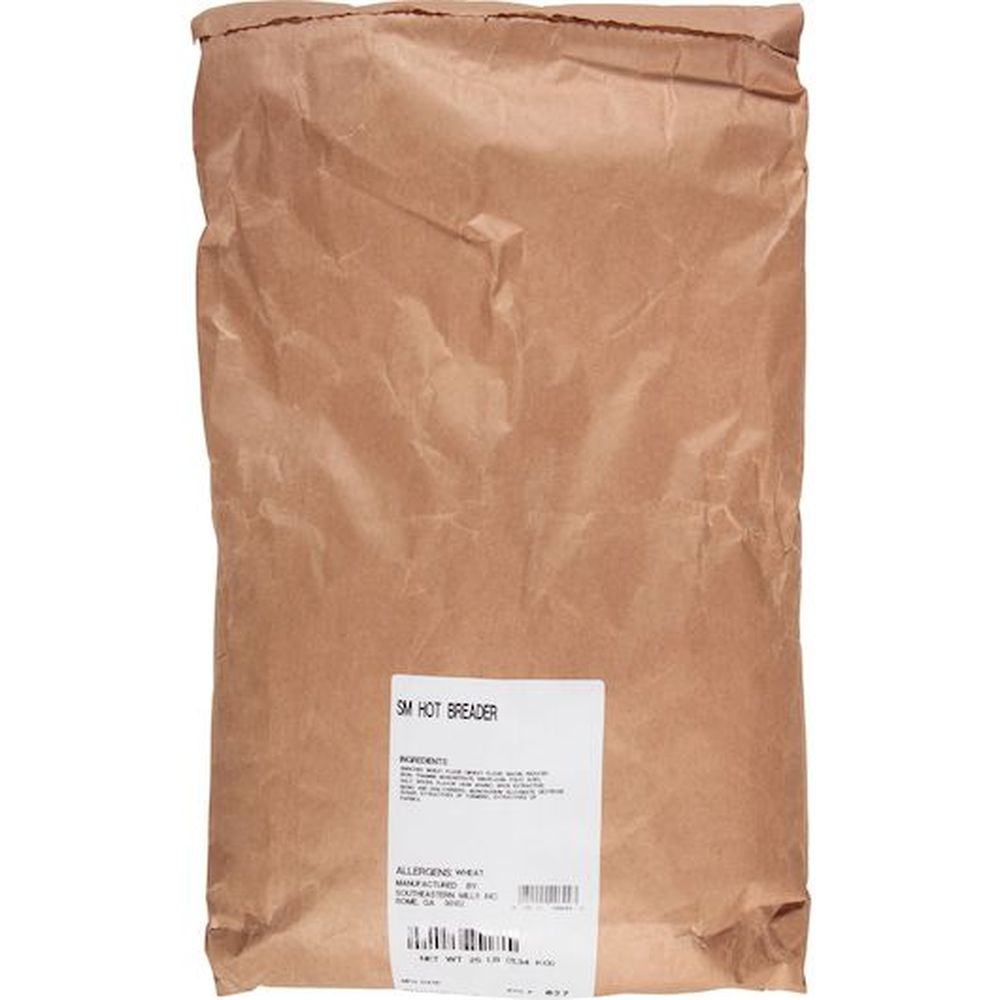 Breader Sack Southeastern Mills Spicy Breader, 25 Pound