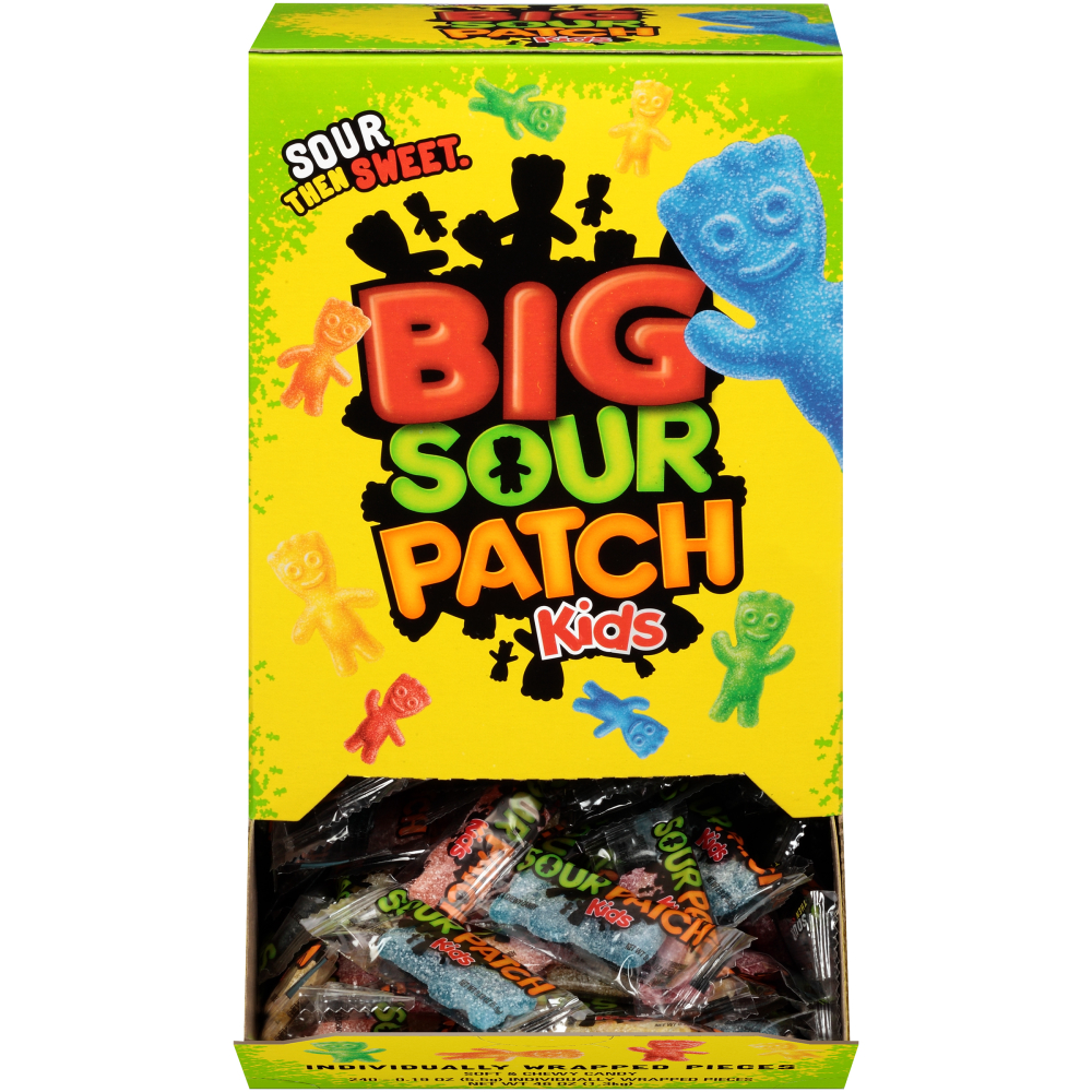 Fruit Flavored Candy, Grab-and-Go, 240-Pieces/Box