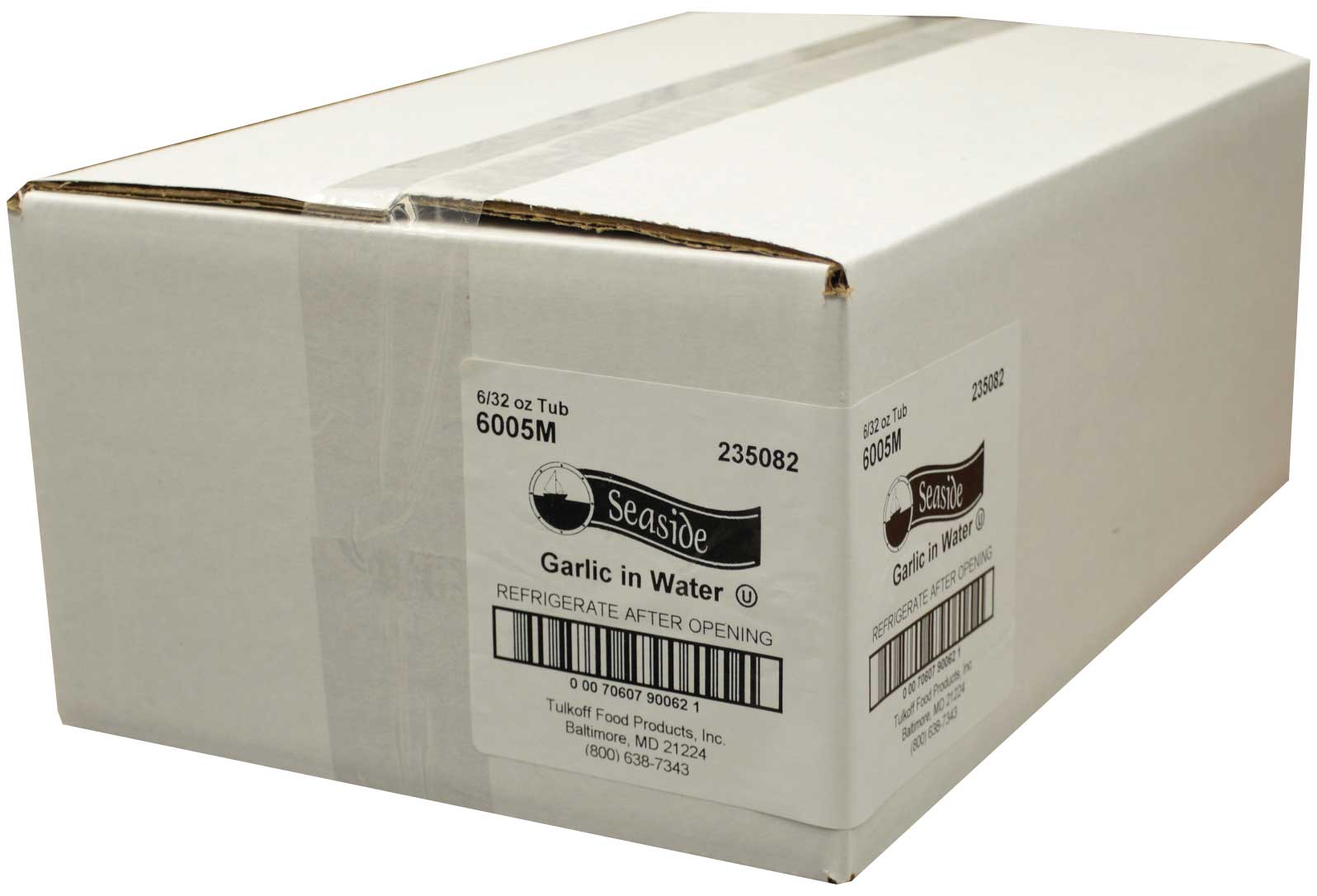 Seaside Garlic In Water, 32 Ounce -- 6 Per Case