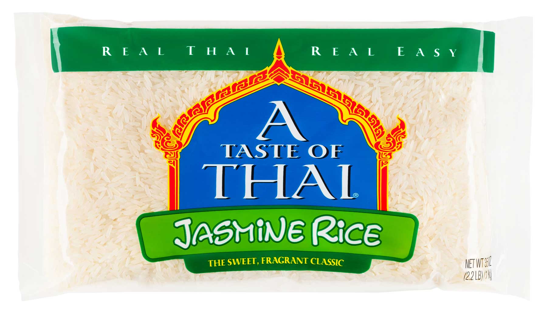 A Taste Of Thai Garlic Basil Coconut Jasmine Rice, 35 Ounce -- 12 Per Case