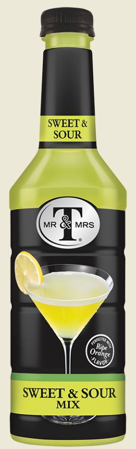 Mr & Mrs T Sweet & Sour Mix, 1 Liter -- 6 Per Case