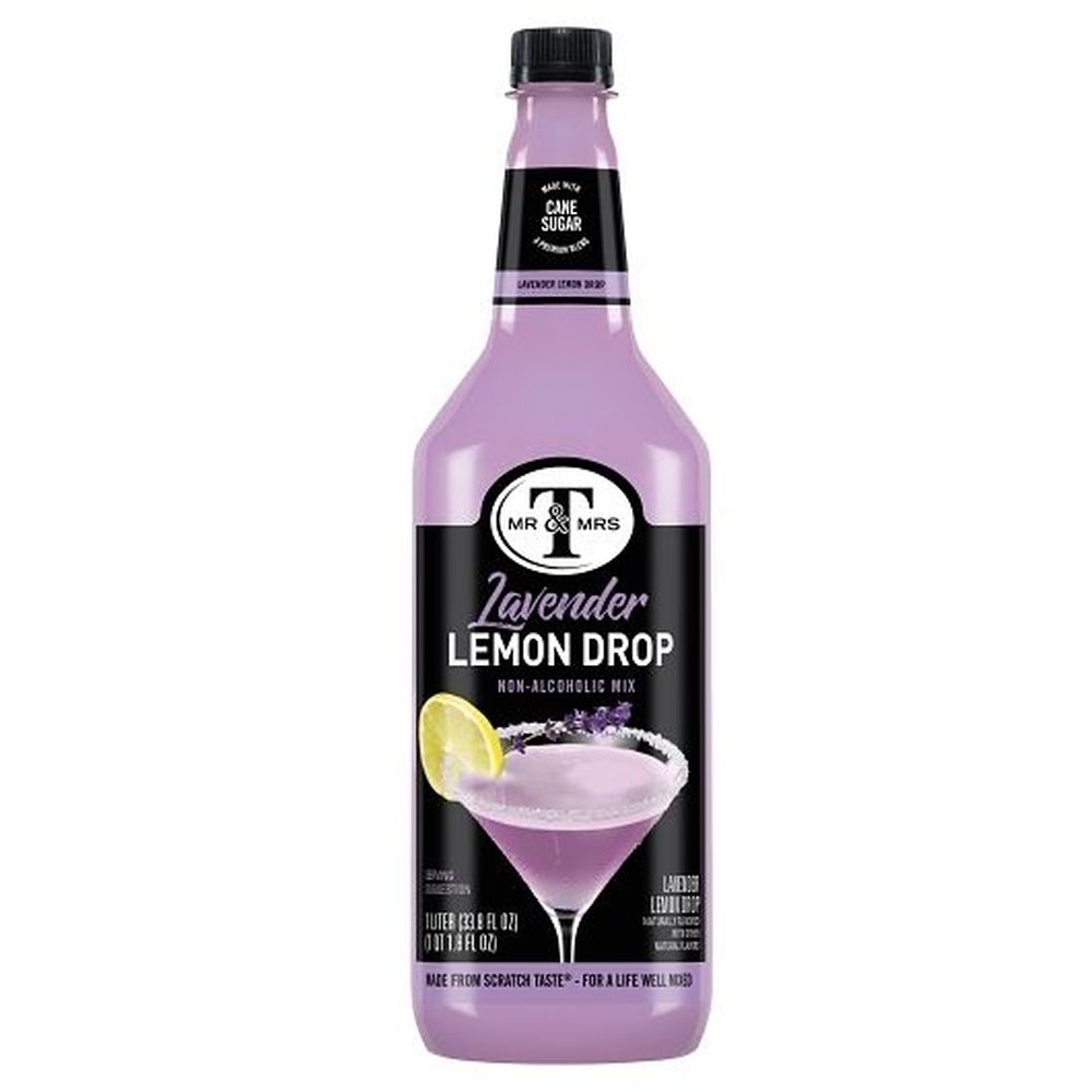 Mr & Mrs Ts Lavender Lemon Drop Mix, 1 Liter -- 6 Per Case