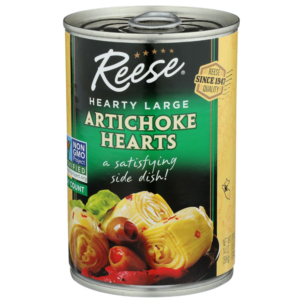 Reese Artichoke Heart - 5 to 7 Size, 14 Ounce -- 12 per case.