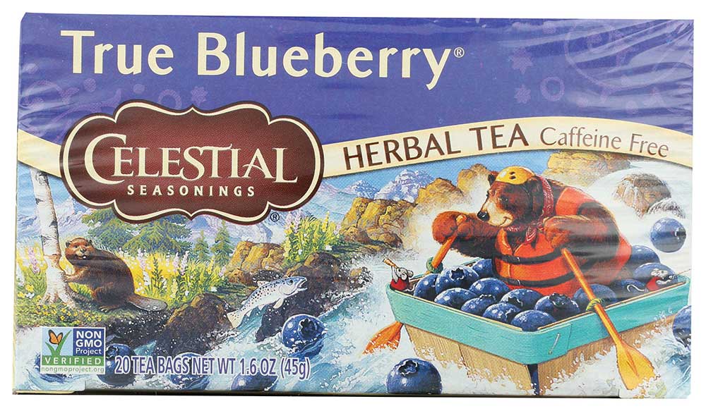 Celes True Blueberry Tea Red, 20 each each -- 6 per case.