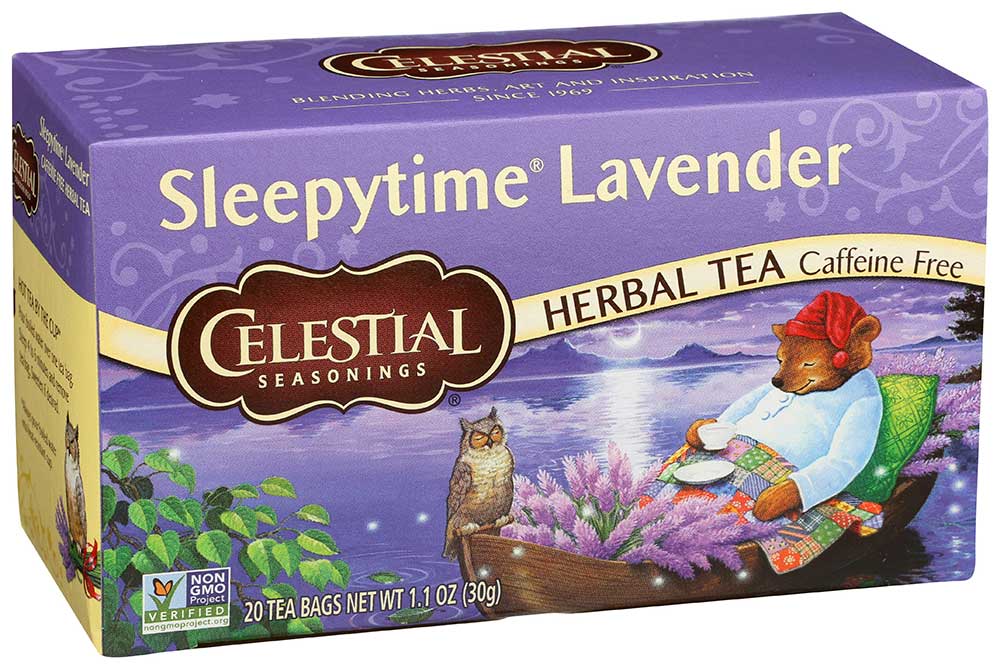 Celestial Seasonings Sleepytime Lavender Caffeine Free Herbal Tea