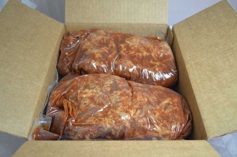 Eddy Smoked Pulled Pork With Barbeque Sauce, 5 Pound -- 4 Per Case
