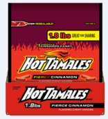 Hot Tamales Fierce Cinnamon Chewy Candy, 28.8 Ounce -- 6 Per Case