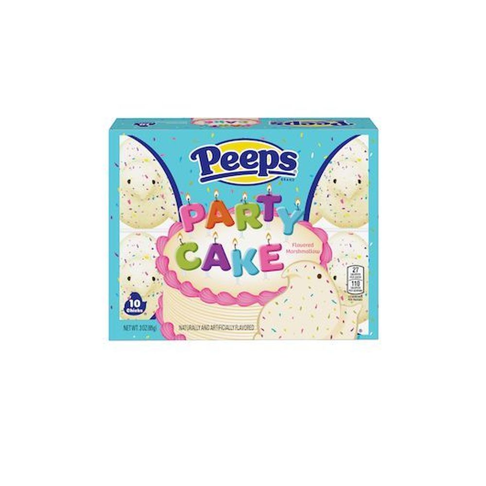 Peeps 3 Flavors Marshmallow Chicks - Floorstand Display, 72