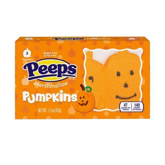 Peeps Marshmallow Pumpkins, 1.5 Ounce -- 24 Per Case