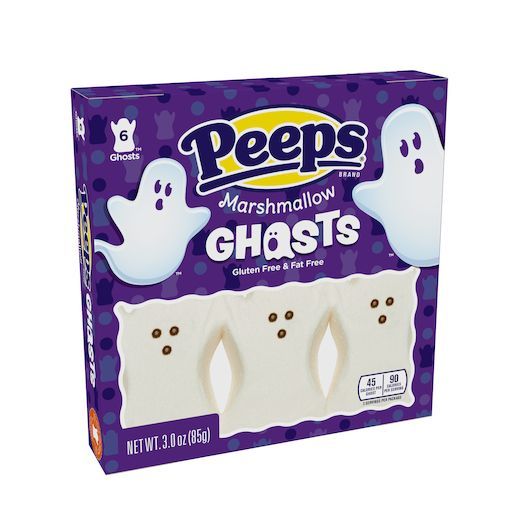 Peeps Marshmallow Ghosts, 3 Ounce -- 12 Per Case