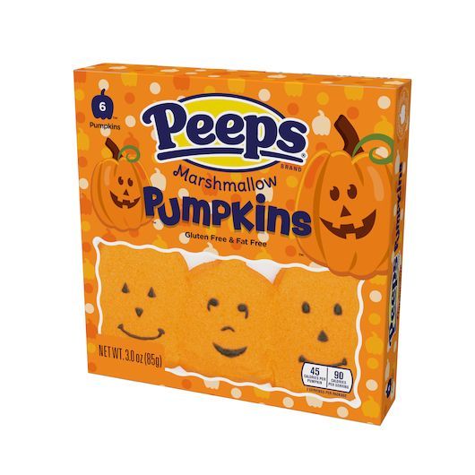Peeps Marshmallow Pumpkins, 3 Ounce -- 12 Per Case