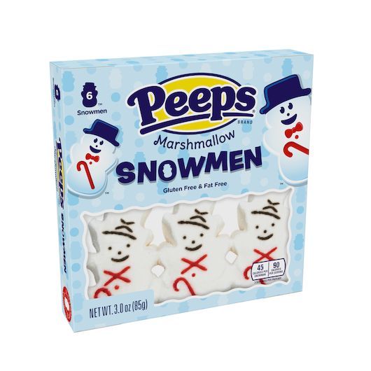 Peeps Marshmallow Snowman, 3 Ounce -- 12 Per Case