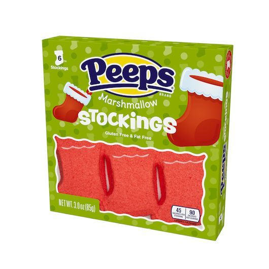 Peeps Marshmallow Stockings, 3 Ounce -- 12 Per Case