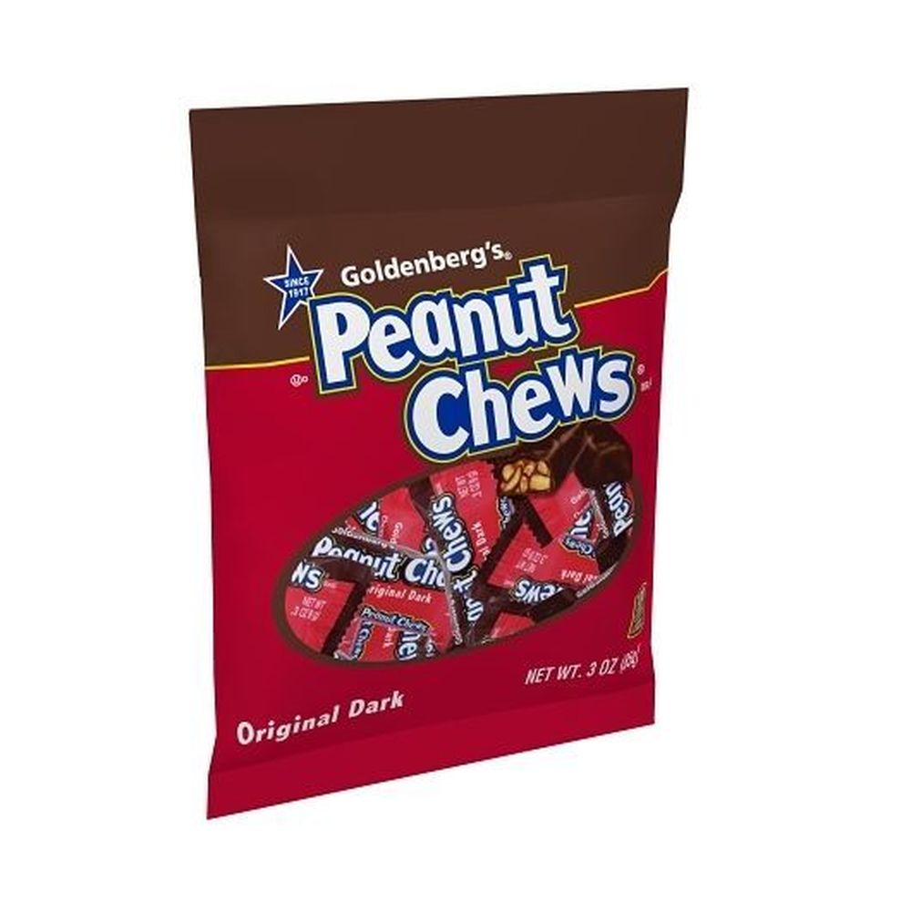 Peanut Chews - Original Dark Chocolate Covered, 3 Ounce