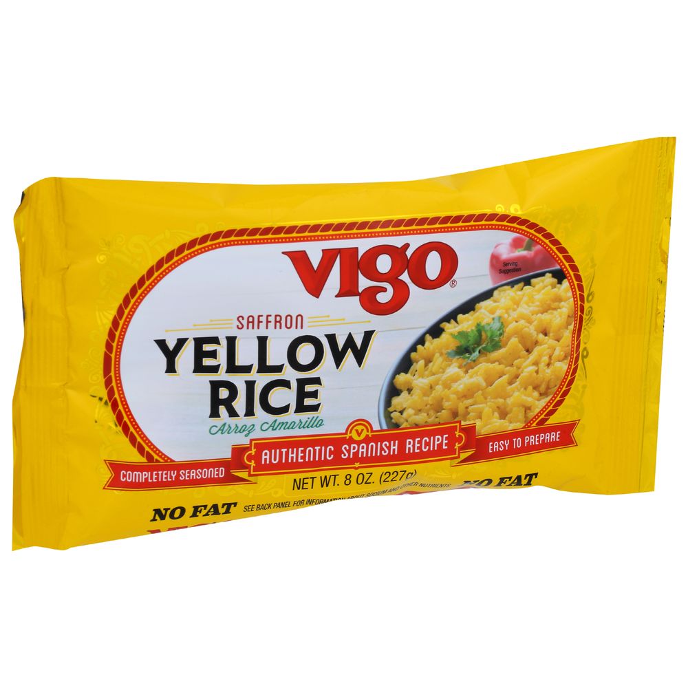 Vigo Yellow Rice Bag, 8 Ounce -- 12 Per Case