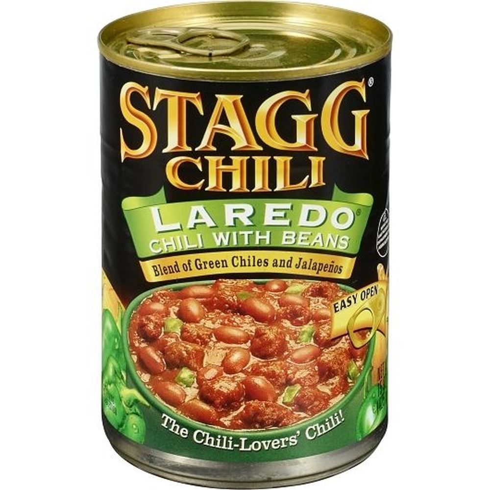 Hormel Stagg Laredo Brown Chili With Beans, 15 Ounce -- 12 Per Case