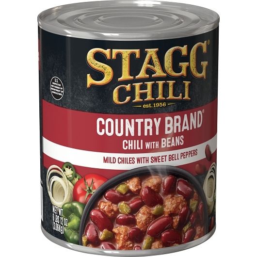 Stagg Country Chili With Beans, 108 Ounce -- 6 Per Case
