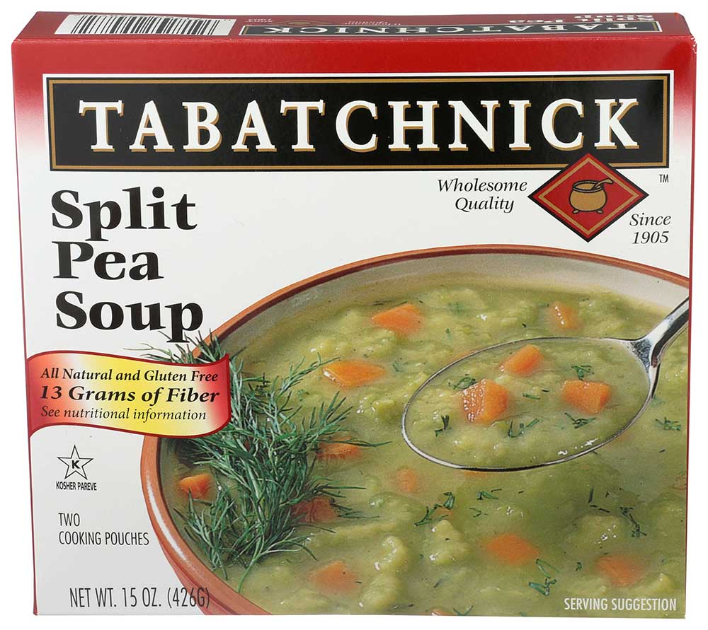 Tabatchnick Split Pea Soup, 15 Ounce -- 12 Per Case