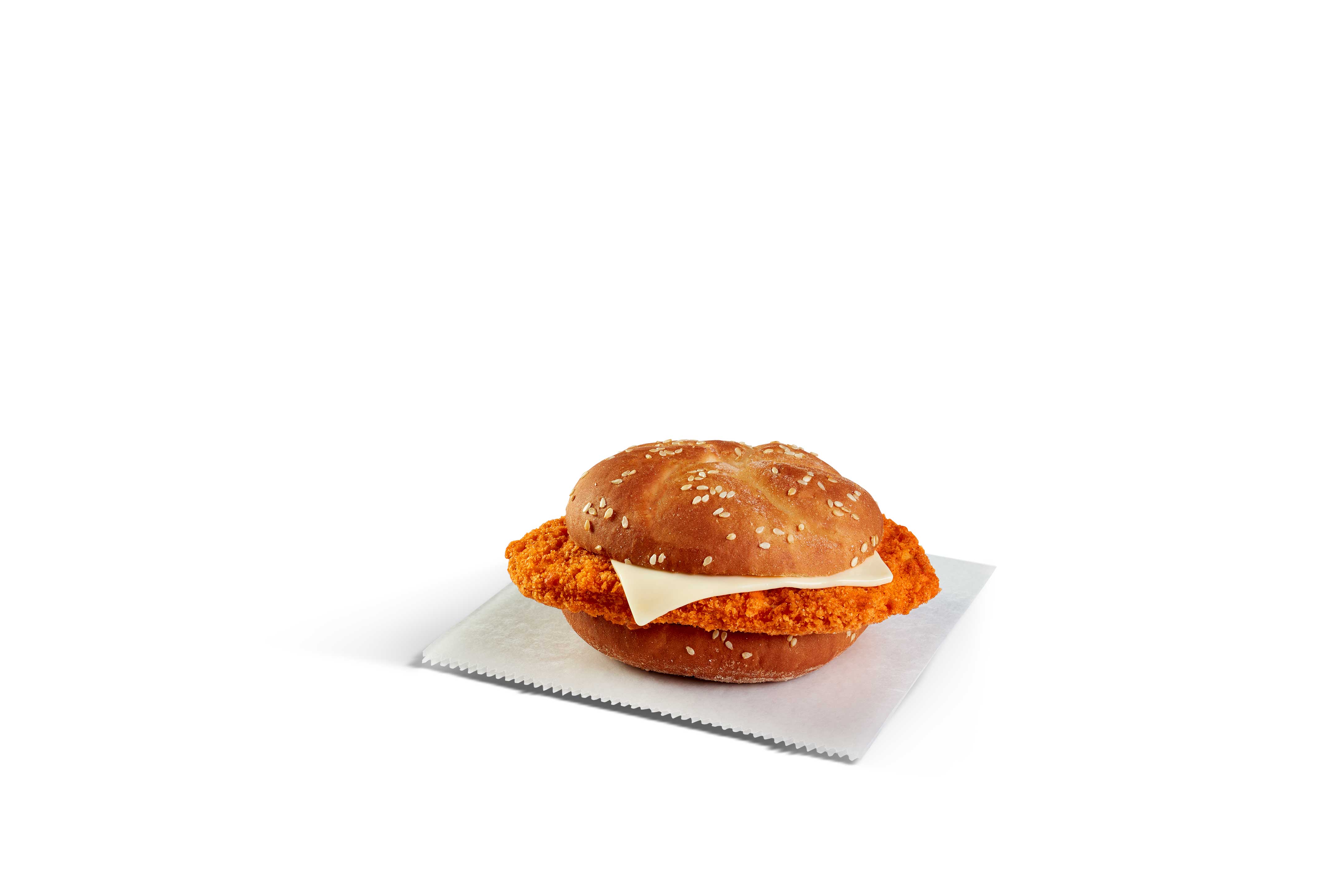 Advance Pierre Jumbo Spicy Chicken Sandwich, 6.3 Ounce -- 12