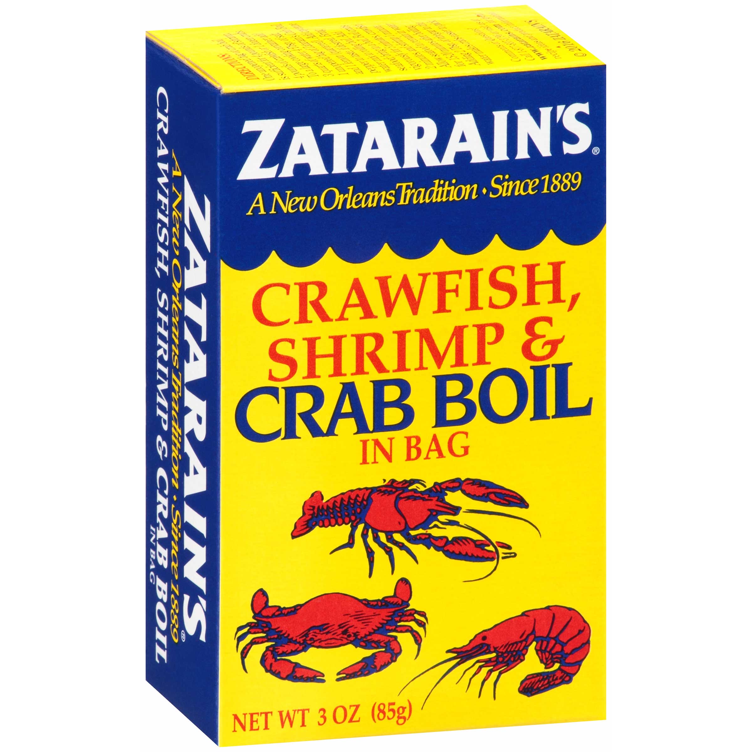 Zatarain's Dry Crab Boil, 3 Ounce -- 6 Per Case