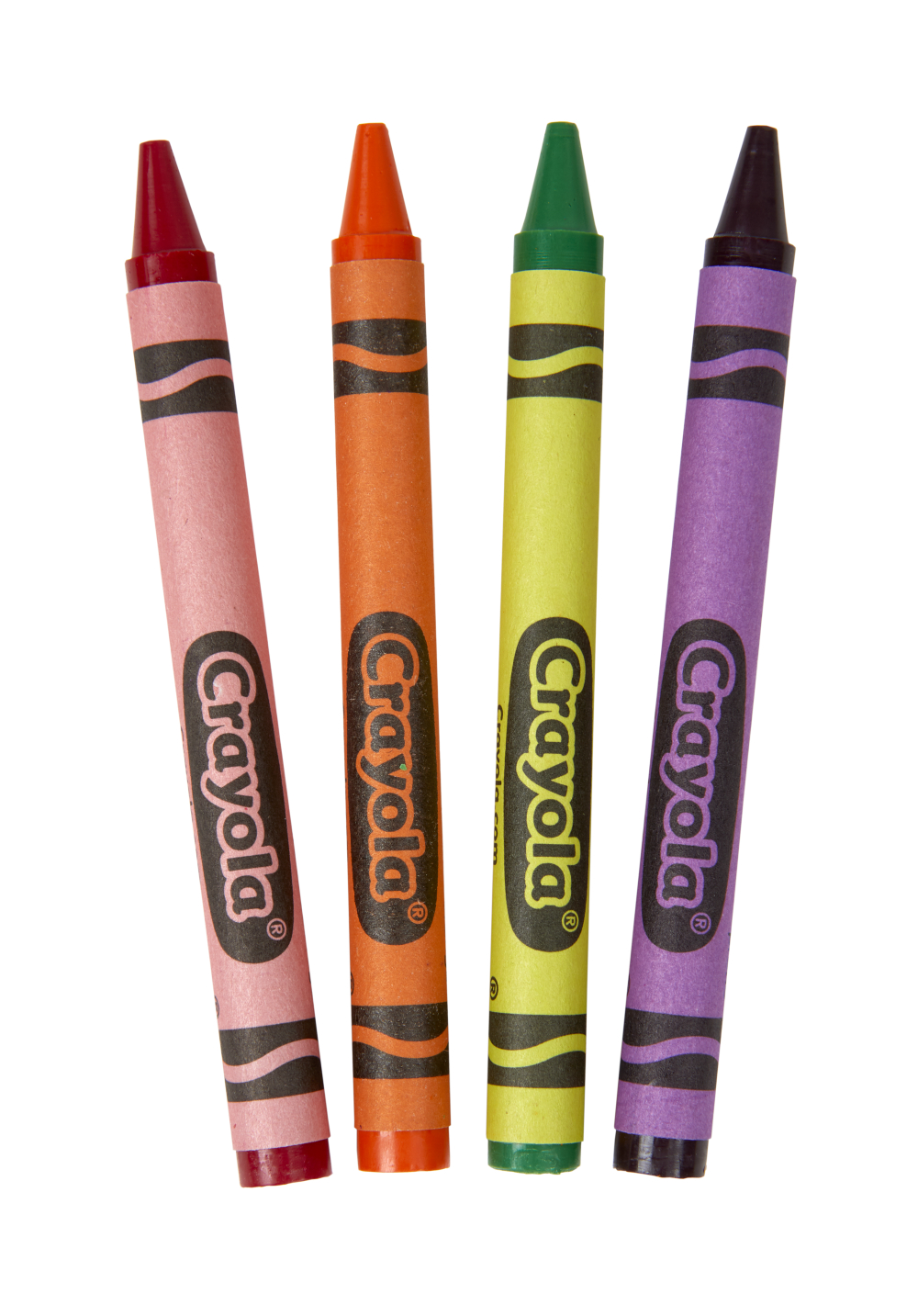 Crayola Cello Wrapped Bulk 4 Color Crayons -- 360 Per Case