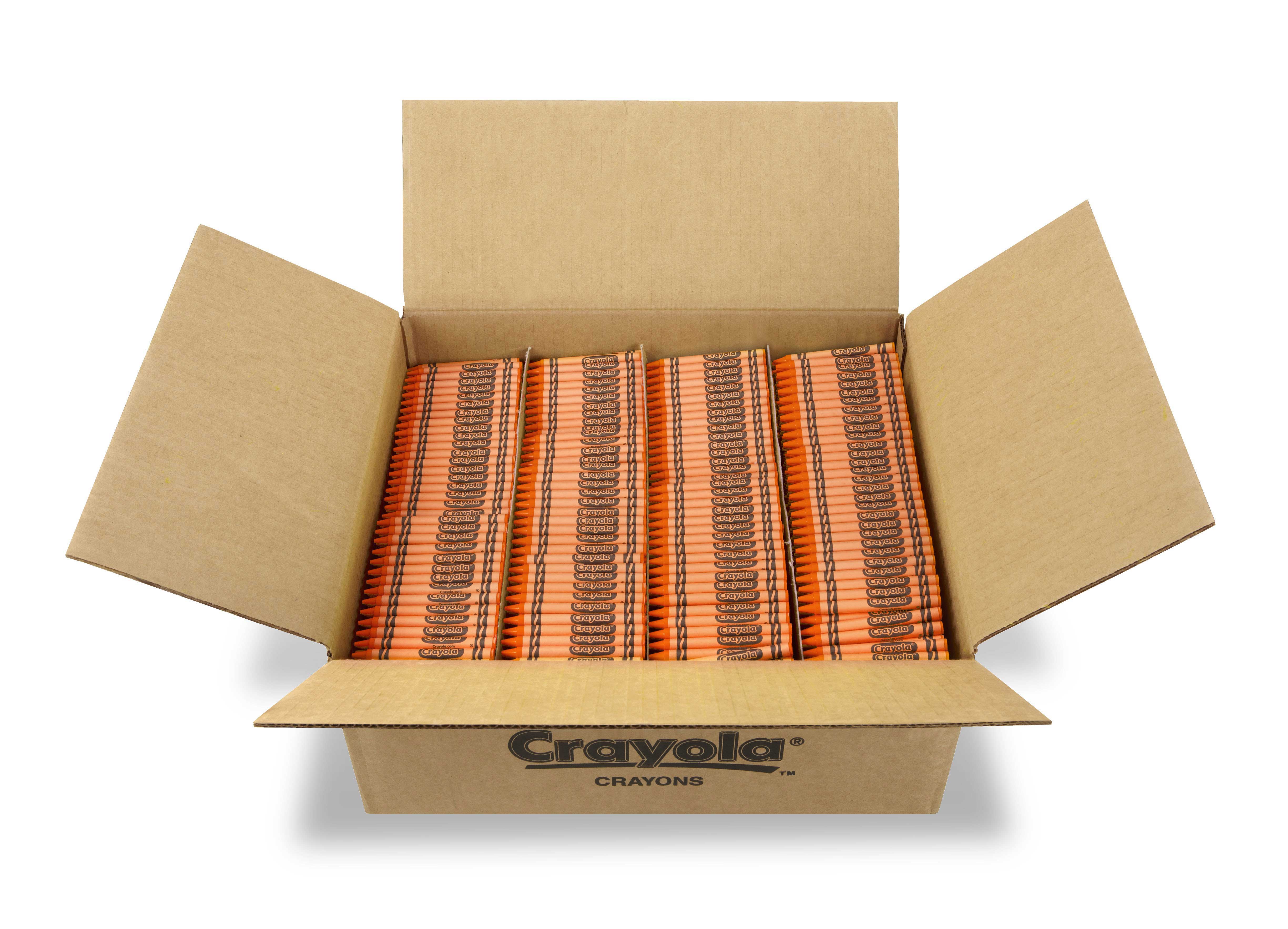 crayon crayola orange