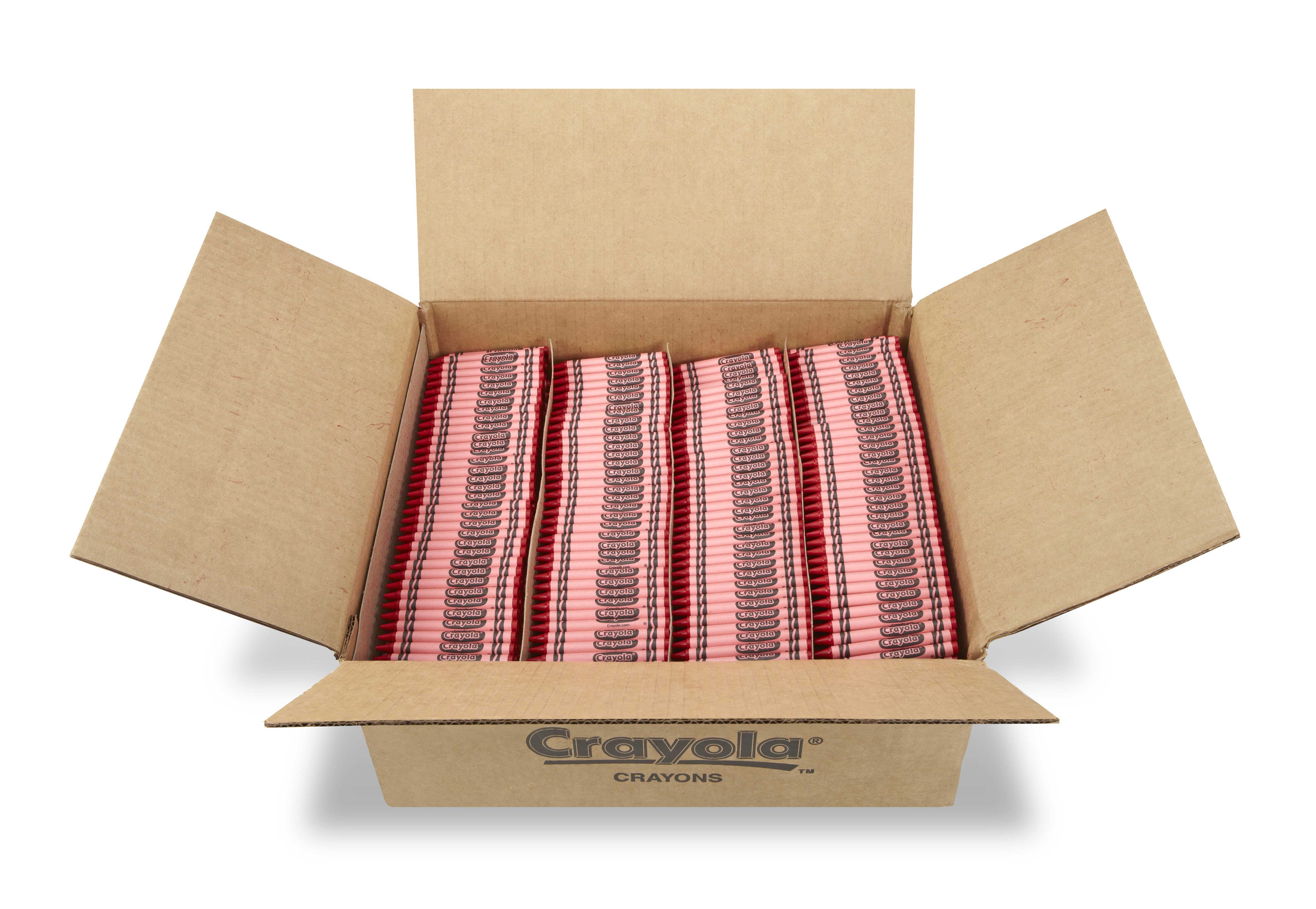 Bulk Crayons, Red, 12/Box Bulk Crayons, Red, 12/Box