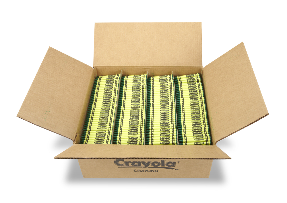 Crayola Green Bulk Crayons -- 3000 Per Case
