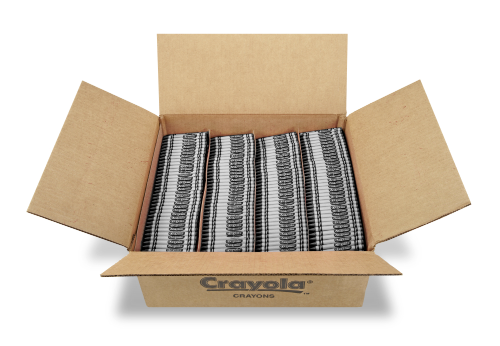 Crayola Black Bulk Crayons -- 3000 Per Case