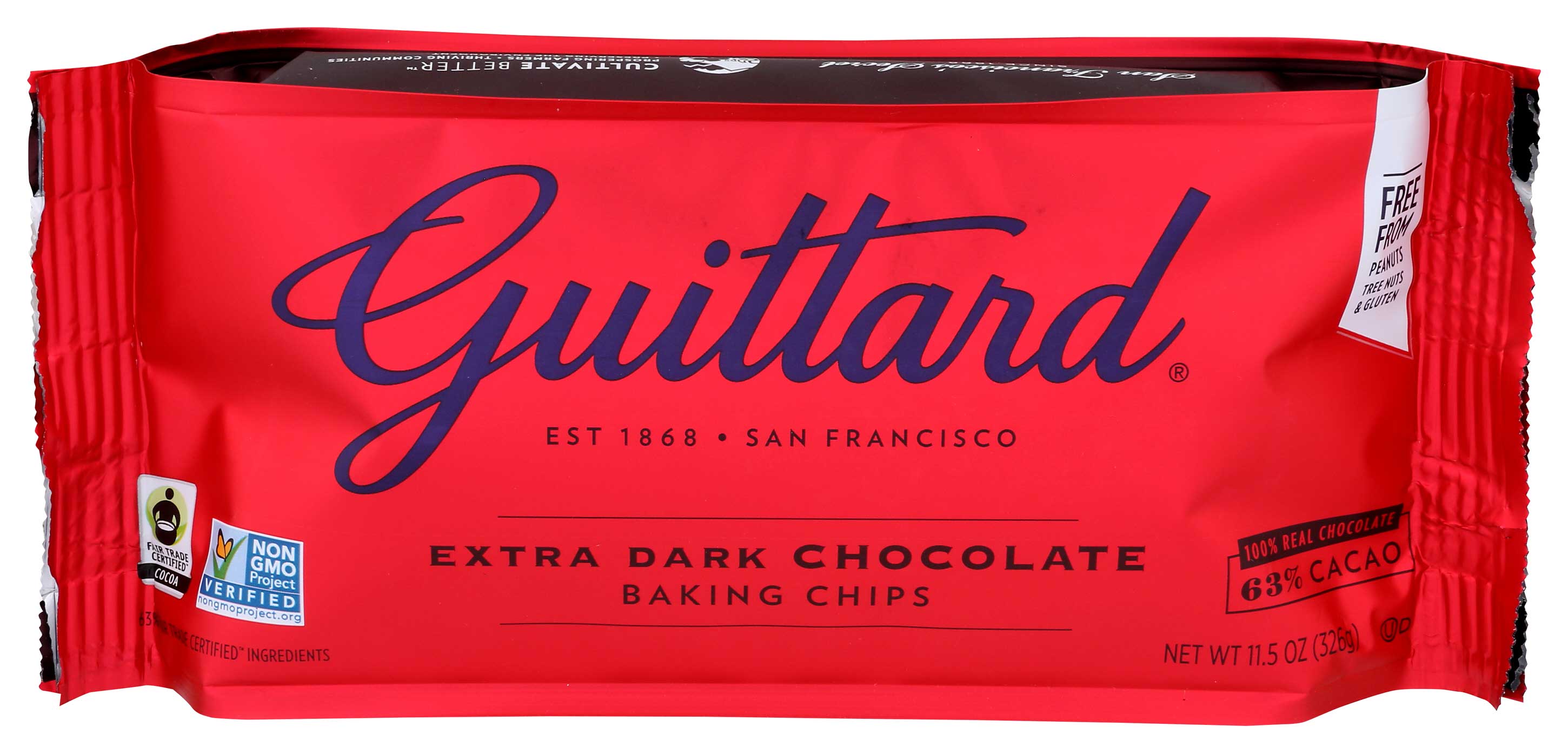 Guittard Extra Dark Chocolate Chips Case | FoodServiceDirect Guittard Extra Dark Chocolate Chips Case | FoodServiceDirect