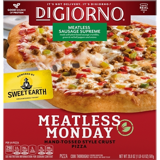 Digiorno Meatless Supreme Pizza, 20.847 Ounce -- 10 Per Case