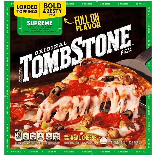Tombstone Supreme Pizza, 19.8 Ounce -- 12 Per Case