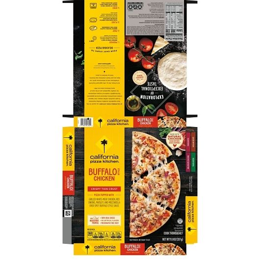California Pizza Kitchen Thin Crust Buffalo Chicken Pizza