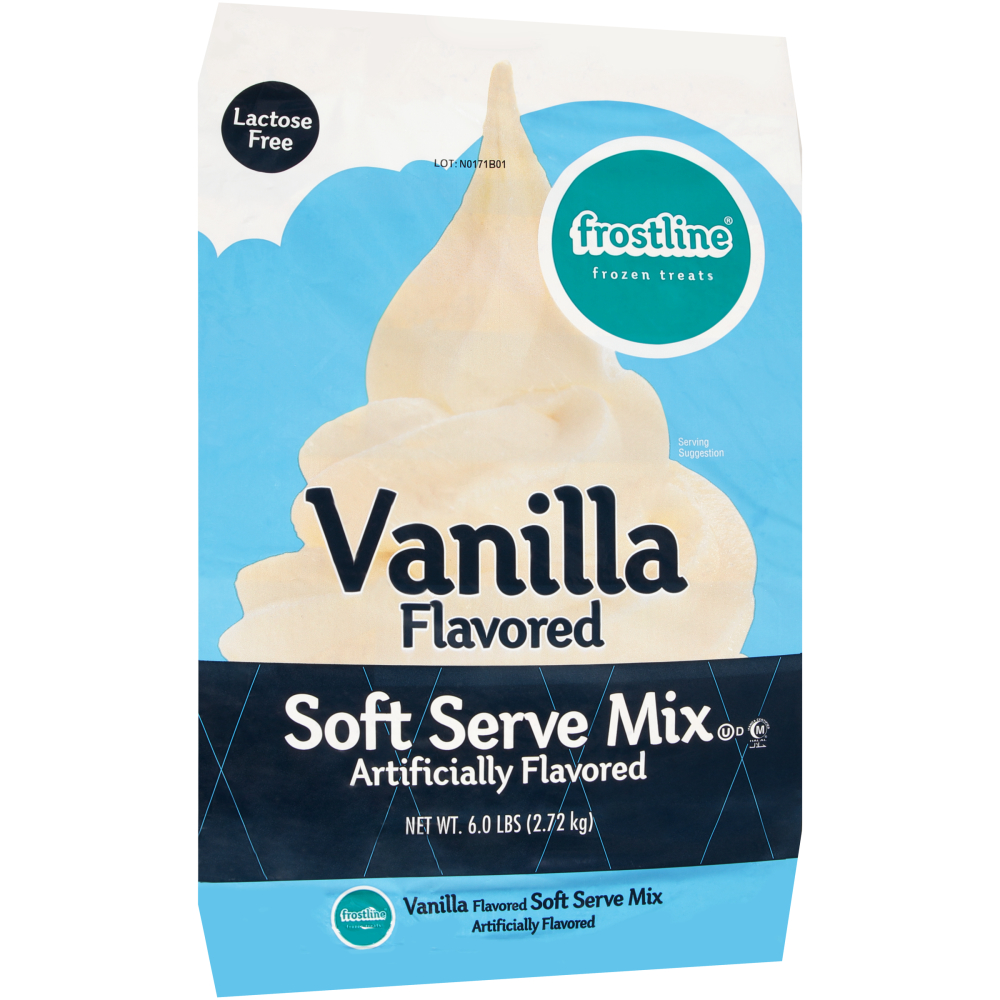 Precision Food Frostline Mix, Non Dairy, Vanilla Soft Serve, 6 Pound -- 6 per case.
