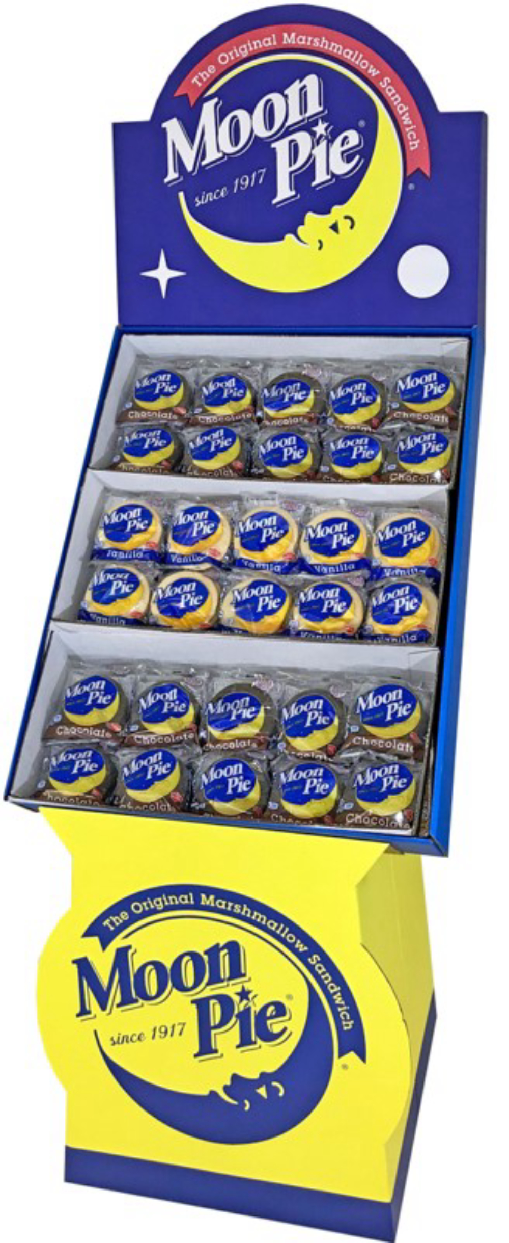 Moon Pie Double Decker Chocolate Banana Marshmallow Sandwich, 2.75 Ounce -- 90 per case.