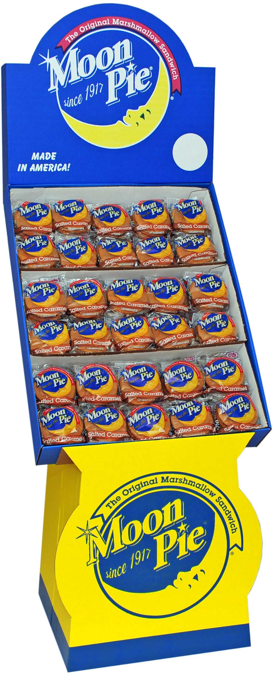 Moon Pie Salted Caramel Double Decker Marshmallow Sandwich, 2.75 Ounce -- 90 per case.