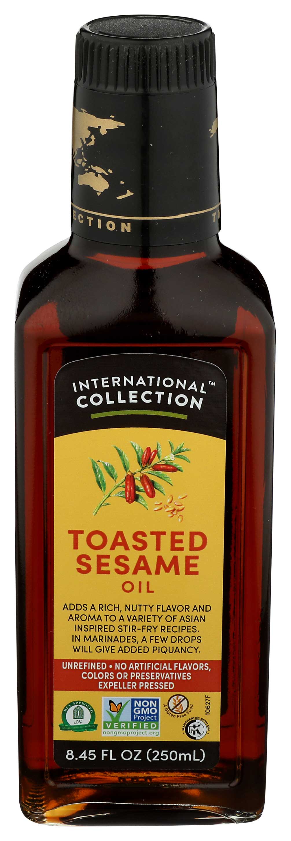 International Collection Toasted Sesame Oil, 8.45 Ounce -- 6 Per Case