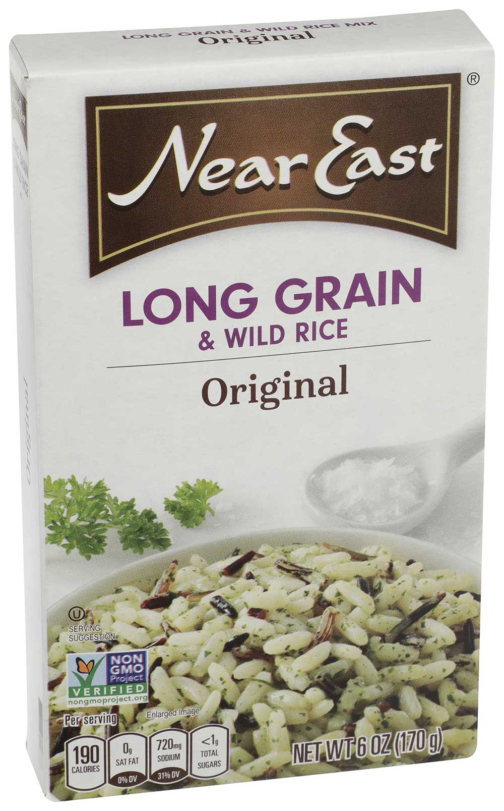 Near East Lg Grn Wld Rice, 6 Ounce -- 12 Per Case