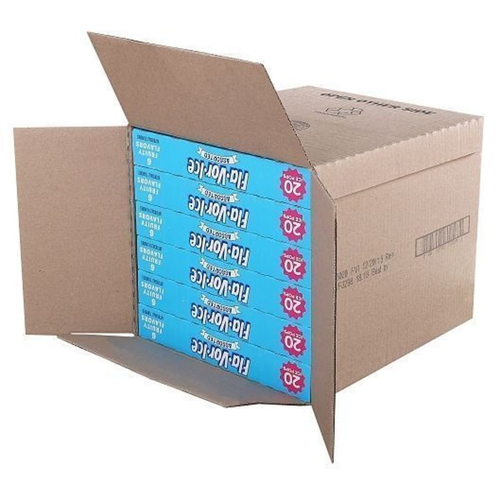 Fla-vor-ice Assorted Ice Pops, 30 Ounce -- 12 Per Case