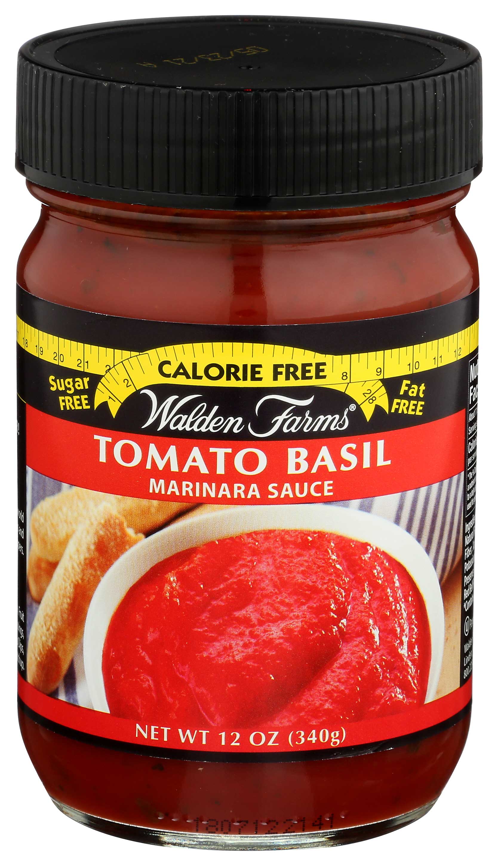 Walden Farms Gluten Free Tomato Basil Pasta Sauce, 12 Ounce -- 6 Per Case
