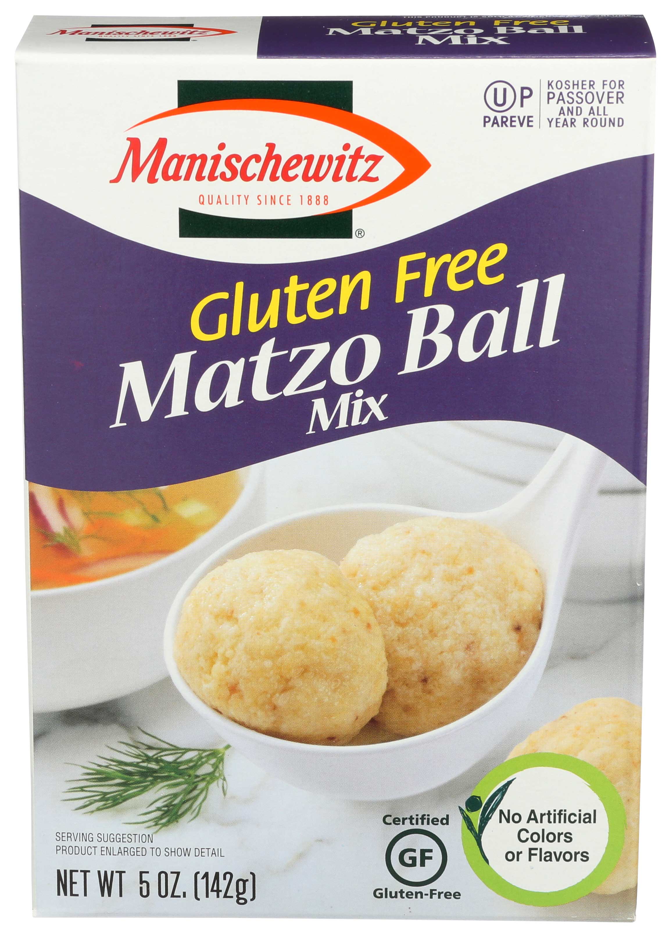 Manischewitz Matzo Ball Mix, 5 Ounce -- 12 per case