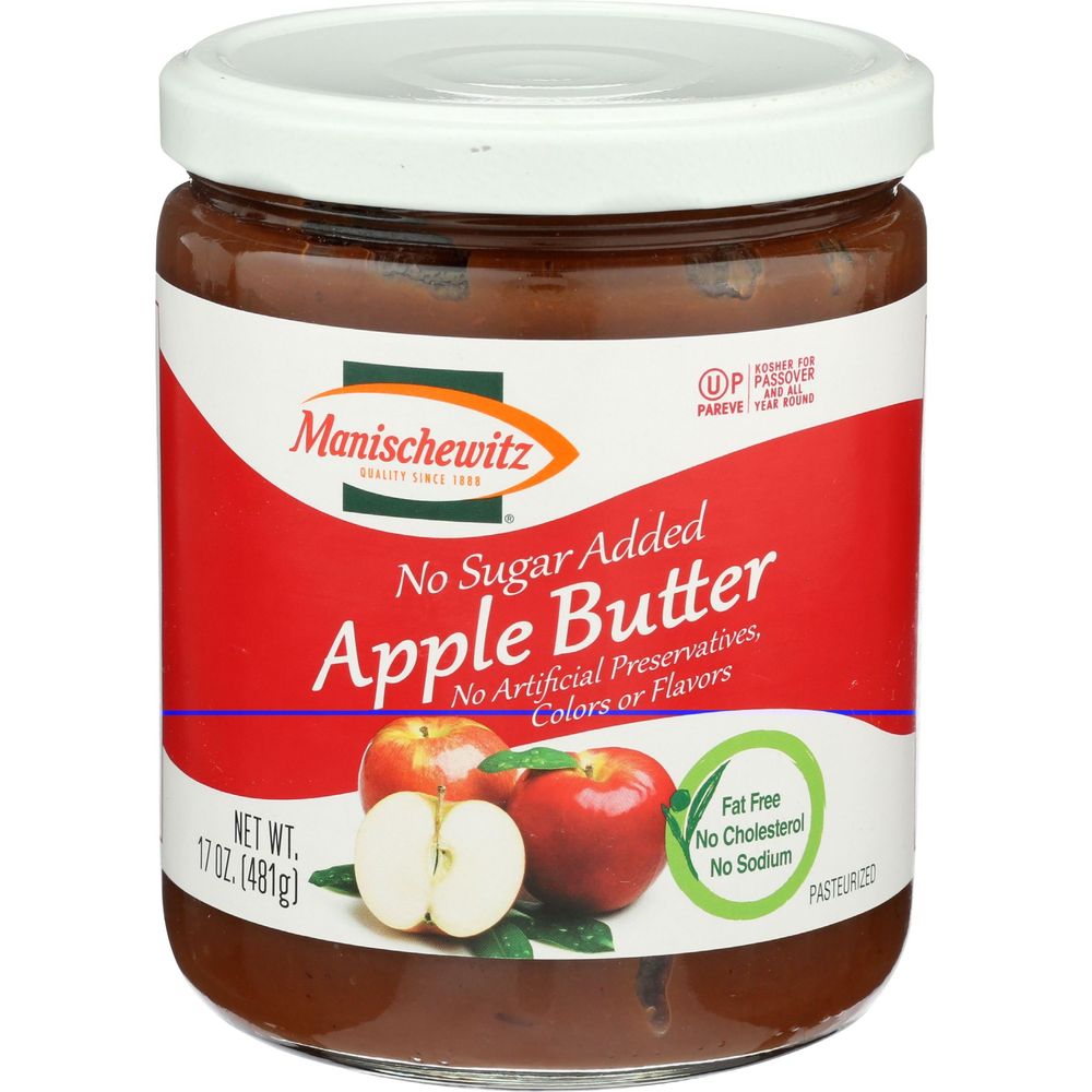 Manischewitz Apple Butter Spread, 17 Ounce -- 6 Per Case