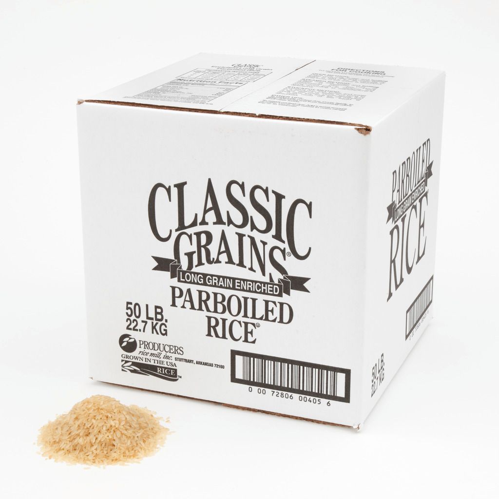 Producers Rice Classic Grains Parboil Milled Rice, 50 Pound