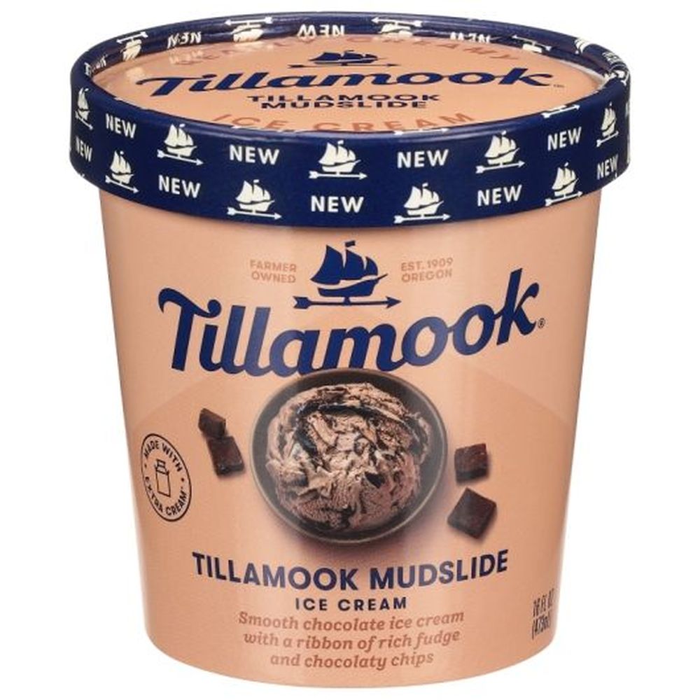 Tillamook Mudslide Ice Cream, 16 Fluid Ounce -- 8 per case