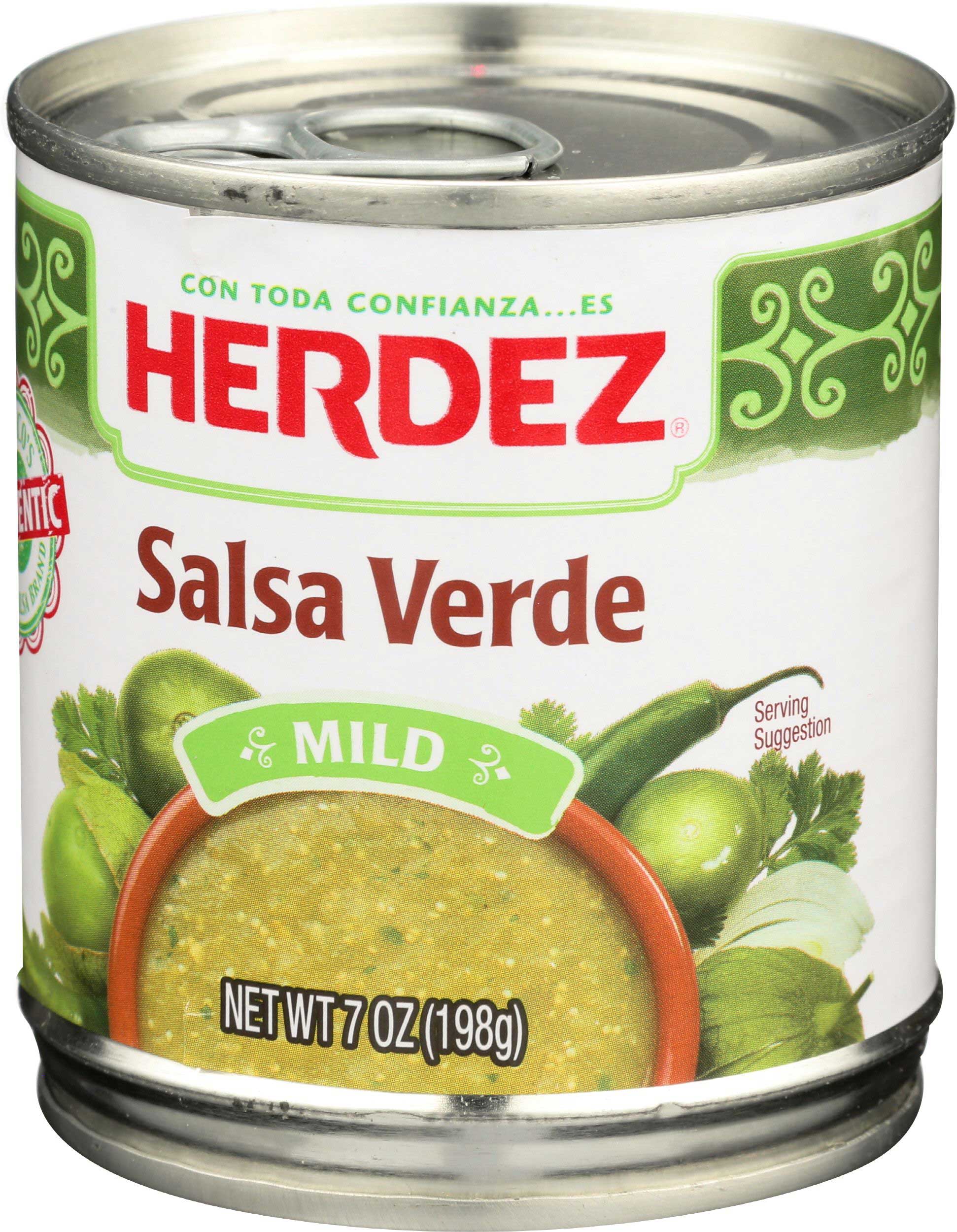 Herdez Mild Green Salsa Verde, 7 Ounce -- 12 per case