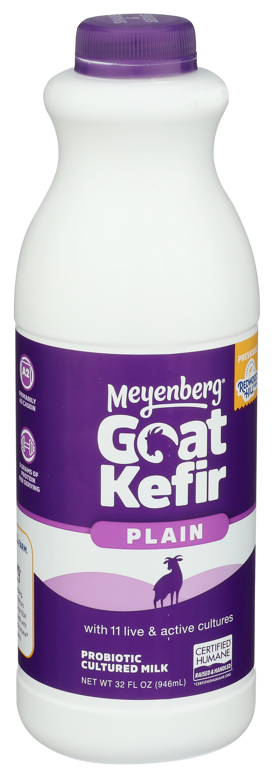 Meyenberg Plain Goat Kefir, 32 Fluid Ounce -- 6 Per Case