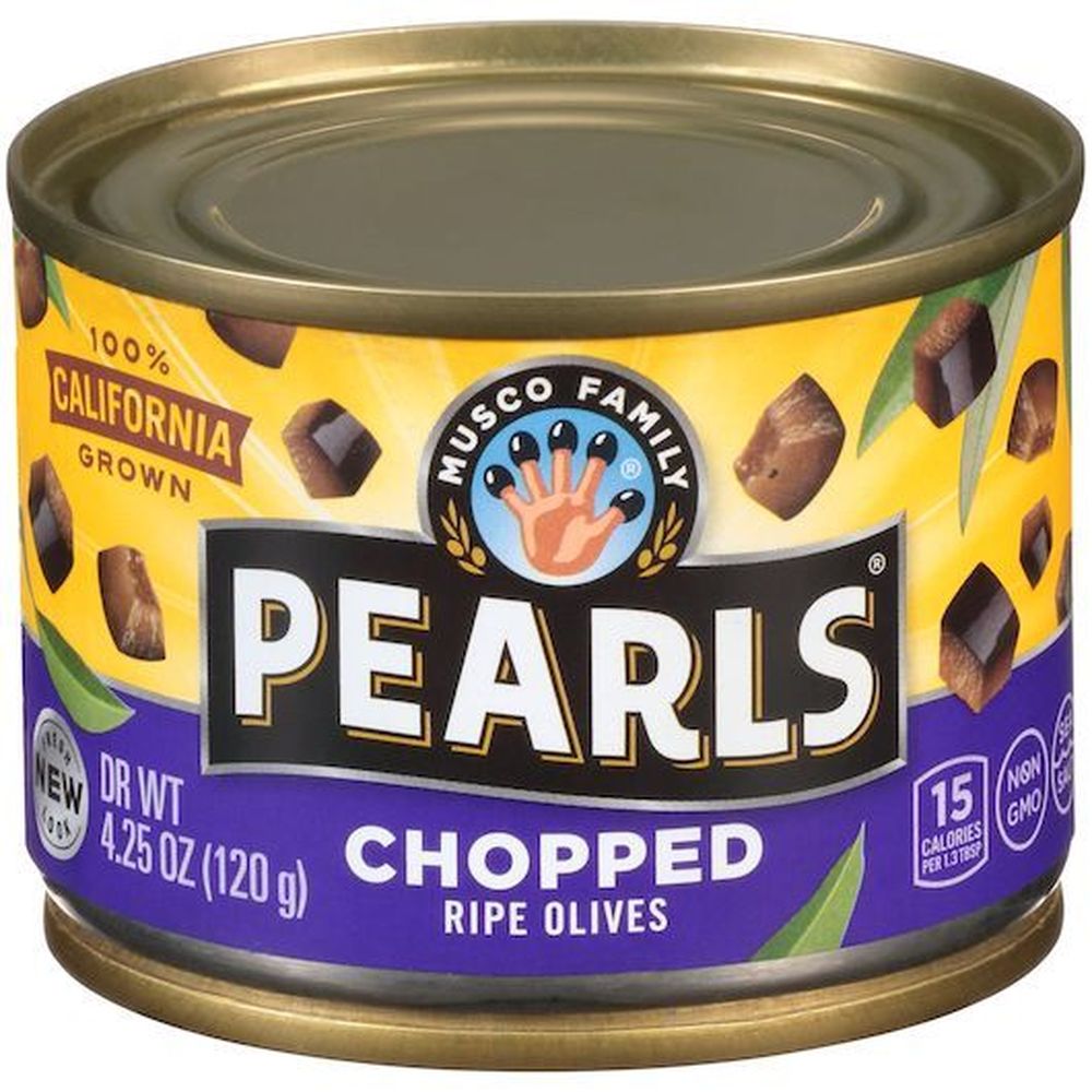 Pearls Chopped Black Ripe Olives, 4.25 Ounce -- 12 Per Case