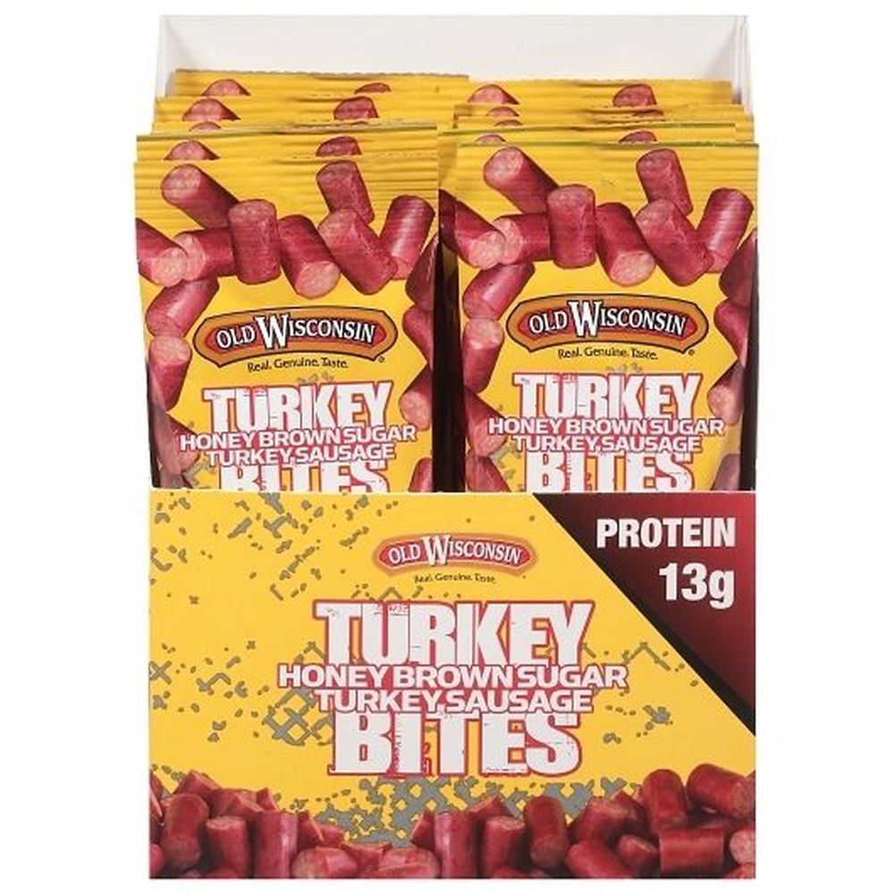 Old Wisconsin Honey Turkey Snack Bites - Caddie, 2 Ounce -- 40 per case