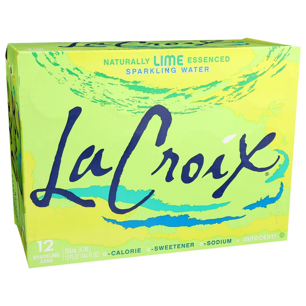 Lacroix Lime Sparkling Water, 12 Fluid Ounce -- 24 Per Case